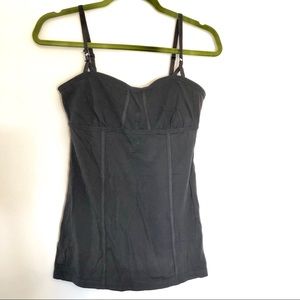 Lululemon Black Strappy Tank/Camisole